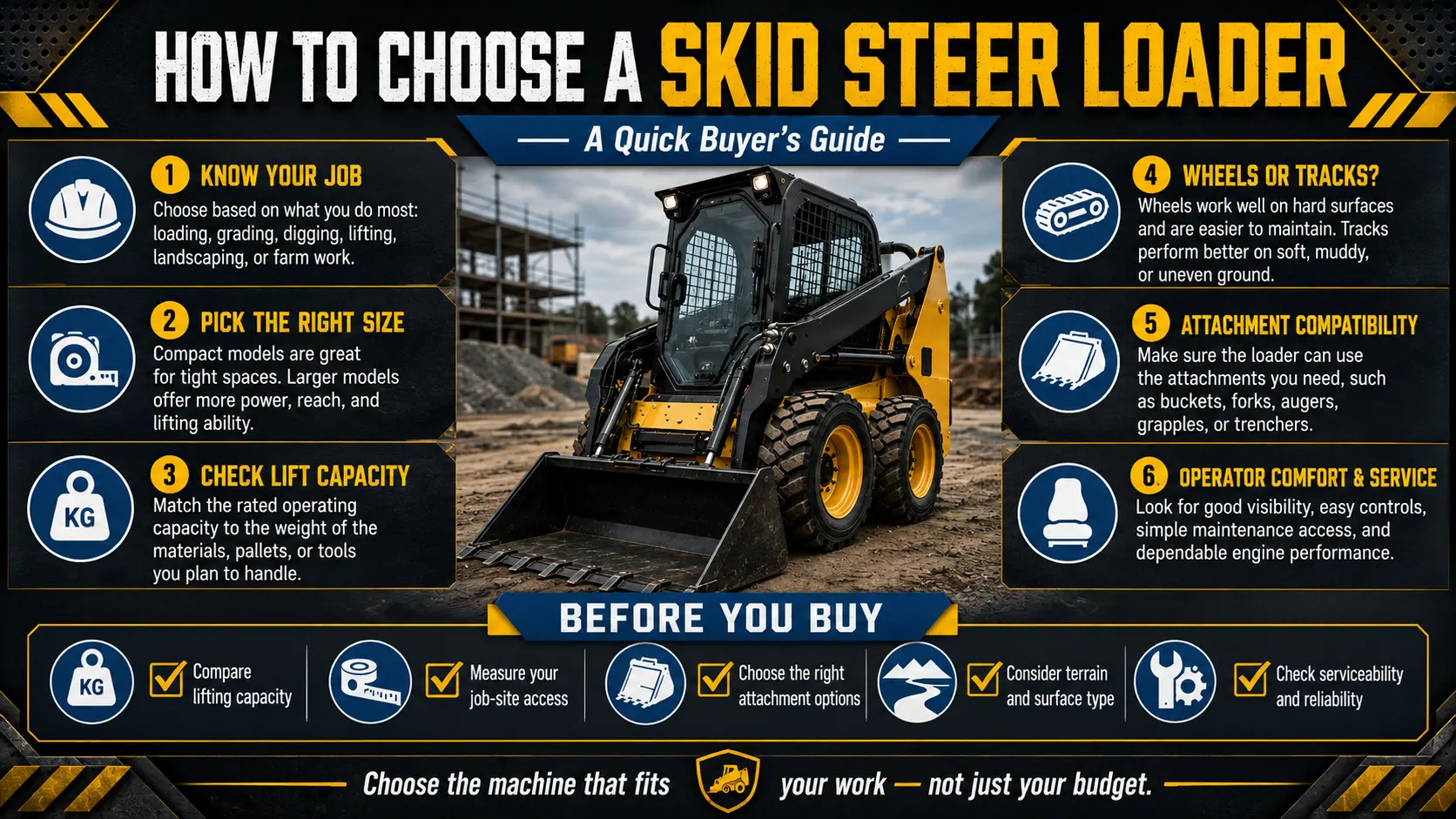 How to Choose a Skid Steer Loader in 2026
